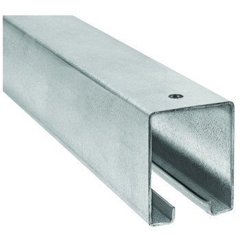 National Hardware N105-213 Box Rail, Steel, Galvanized, 1-57/64 in W, 2-13/32 in H, 10 ft L