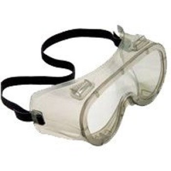 Safety Works 817698 Industrial-Grade Safety Goggles, Anti-Fog, Anti-Scratch Lens, Vinyl Lens, Vinyl Frame