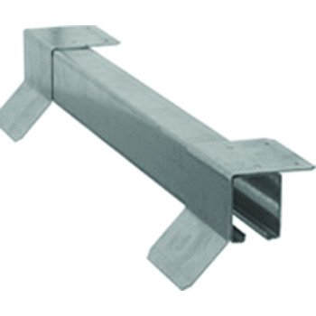 National Hardware N142-158 Box Rail, Steel, Galvanized, 12 ft L