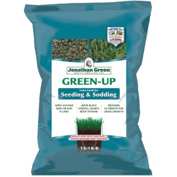 Jonathan Green Green-Up 11543 Seeding and Sodding Fertilizer, 45 lb Bag, Granular, 12-18-8 N-P-K Ratio