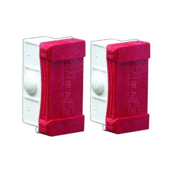 Stabila 20070 Level End Caps, 1.3 in L, Rubber, Red