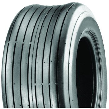 MARTIN Wheel 658-4R-I/2R-I Lawn Mower Tire, Tubeless, For: 8 x 5-3/8 in Rim Mower Decks Front Casters