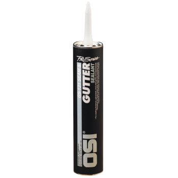 OSI GS121 Series 1939849 Gutter and Seam Sealant, Gray, Liquid, 10 oz Cartridge