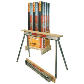 Fulton StableMate QP4230-12 Folding Sawhorse, 1000 lb, 30 in H, Steel