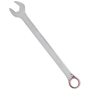 Vulcan MT6547319-3L Combination Wrench, SAE, 1-1/8 in Head, Chrome Vanadium Steel