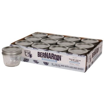 Bernardin 20125 Mason Jar, 125 mL