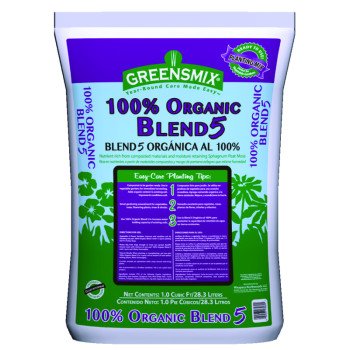 Greensmix WGM03260 Organic Compost Blend, 1 cu-ft, Bag