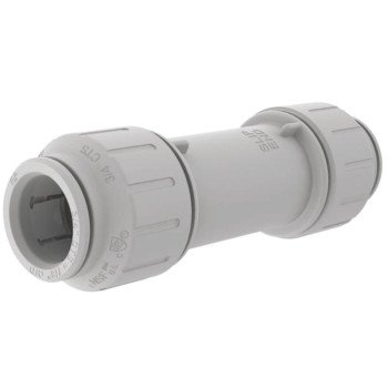 John Guest 1/2SCP Connector, 1/2 in, CTS x Slip, PEX, 160 psi Pressure