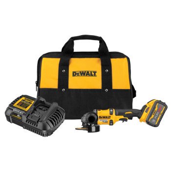 DEWALT FLEXVOLT Series DCG418X1 Brushless Grinder with Kickback Brake Kit, Battery Included, 6 in Wheel Diameter