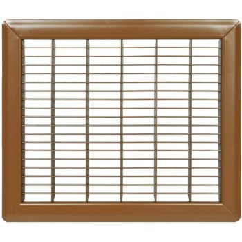 Imperial RG1191 Air Grille, 8 in L, 12 in W, Steel, Brown