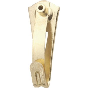 OOK 53101 Tremor Hanger, 30 lb, Steel, Brass, Gold