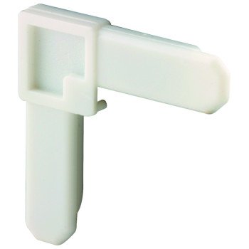 Make-2-Fit PL 7729 Square Cut Screen Frame Corner, Plastic, White, For: Square-Cut Ends of 5/16 Aluminum Screen Frame