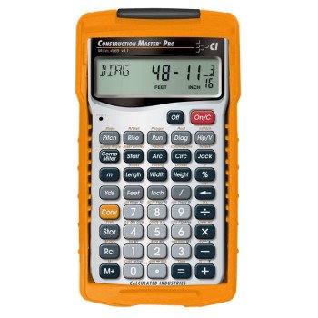 Calculated Industries Construction Master Pro Series 4065 Math Calculator, 11 Display