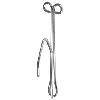 Kenney KN1043 Slip-In Hook, Silver