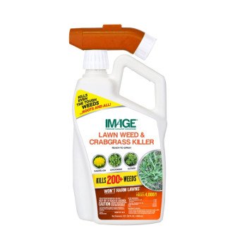 IMAGE 100526911 Ready-to-Use Vegetation Killer, Liquid, Brown, 32 oz Bottle