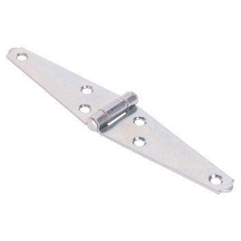 ProSource LSH-Z03-013L Strap Hinge, 1.4 mm Thick Leaf, Steel, 180 Range of Motion, Screw Mount Mounting