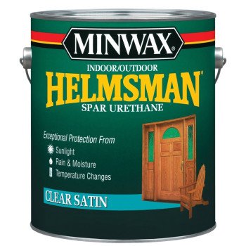 Minwax 13205000 Spar Varnish, Satin, Liquid, 1 gal, Pail