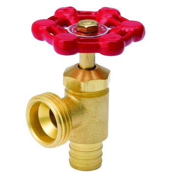 B & K ProLine Series 102-013 Boiler Drain Valve, 1/2 in Connection, PEX, 125 psi Pressure, Brass Body