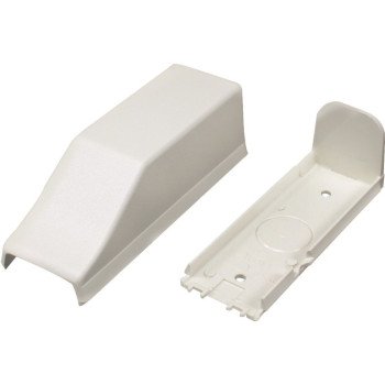 Wiremold NM17 Raceway Conduit Connector, Plastic, Ivory