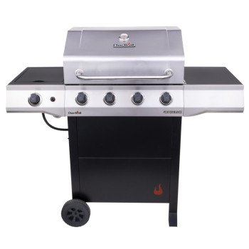 Char-Broil Performance 463351021 Gas Grill with Chef's Tray, Liquid Propane, 2 ft 1/2 in W Cooking Surface, Steel