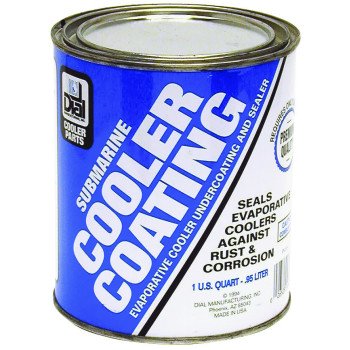 Dial 5347 Cooler Coating, Premium, Asphaltic-Coated, For: Evaporative Cooler Purge Systems