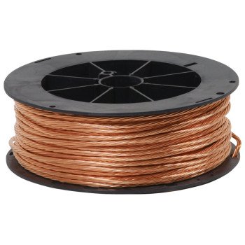 Southwire 6STRDX315BARE Electrical Wire, Stranded, 6 AWG Wire, 315 ft L, Copper Conductor