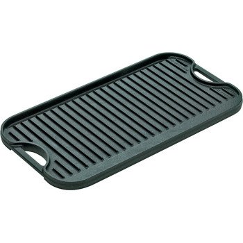 Lodge Pro-Grid LPGI3 Griddle, Iron, Black