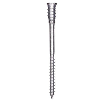 GRK Fasteners TOP STAR 20161 Shim Screw, 3/8 in Thread, 3-1/8 in L, Flat Head, Star Drive, Steel, Zinc, 100 BX