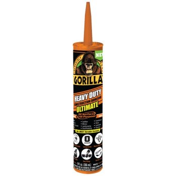 Gorilla 8008002 Adhesive, White, 9 oz Cartridge