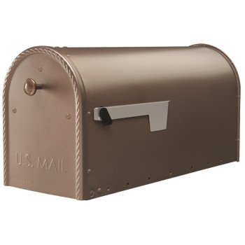 Gibraltar Mailboxes Edwards Series EM160VB0 Mailbox, 1475 cu-in Capacity, Steel, Powder-Coated, 8.7 in W, 22.4 in D