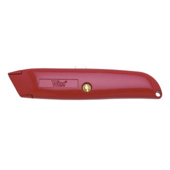 Crescent Wiss WK8V Utility Knife with Three Blade, Red Handle