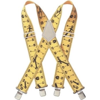 CLC Tool Works Series H110RU Work Suspender, Elastic, Yellow