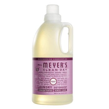 Mrs. Meyer's 11405 Laundry Detergent, 64 oz, Bottle, Liquid, Peony