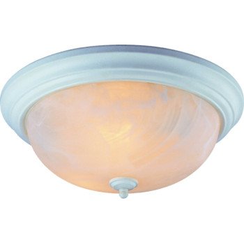 Boston Harbor BRT-FL2263L Two Light Flush Mount Ceiling Fixture, 120 V, 75 W, 2-Lamp, A19 or CFL Lamp