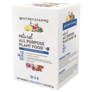 Whitney Farms 10101-13175 All-Purpose Plant Food, 1 lb, 10-3-6 N-P-K Ratio