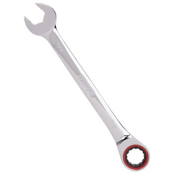 Vulcan PG7/8 Combination Wrench, SAE, 7/8 in Head, Chrome Vanadium Steel, Polished Mirror