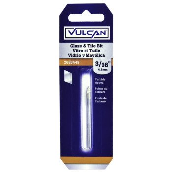 Vulcan 263281OR Jobber Length Drill Bit, 3/16 in Dia, Flat Shank