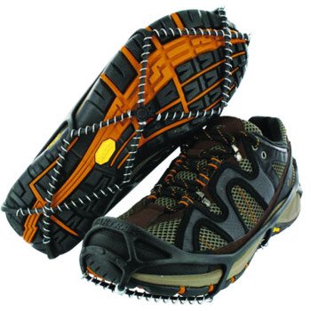 Yaktrax Walk Series 8001 L Shoe Traction Device, Unisex, L, Spikeless, Black