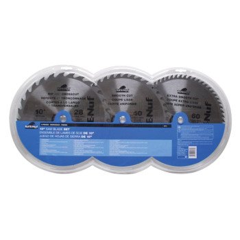 09974 10IN 3PC CARBIDE SAW BLA