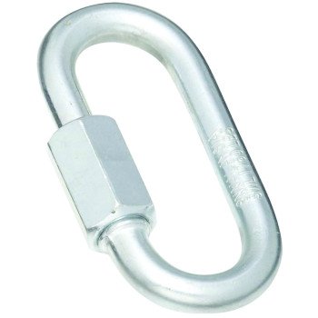 National Hardware 3150BC Series N223-008 Quick Link, 1/8 in Trade, 220 lb Working Load, Steel, Zinc