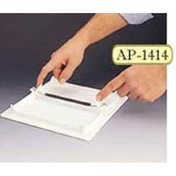 Fluidmaster AP-1414C Access Panel, 14 in L, 14 in W, Polystyrene, White