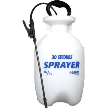 30 Seconds 30SS Tank Sprayer, 1 gal, Spray Bottle, White