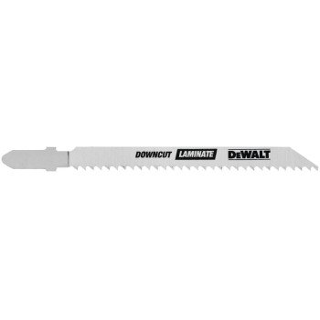 DEWALT DW3762-5 Jig Saw Blade, 1/4 in W, 4 in L, 10 TPI