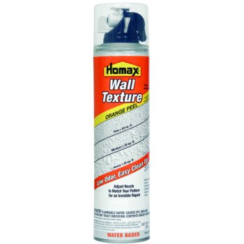 Homax 4091-06 Wall Texture, Liquid, Ether, Gray/White, 10 oz Aerosol Can