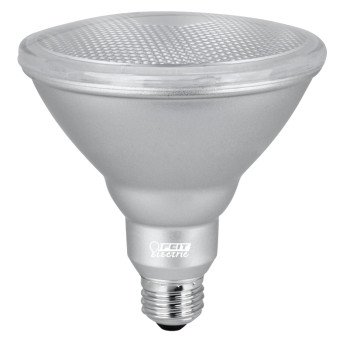 Feit Electric PAR38DM/950CA/2 LED Lamp, Flood/Spotlight, PAR38 Lamp, 90 W Equivalent, E26 Lamp Base, Dimmable, Silver