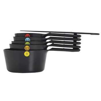 Oxo 11110901 Measuring Cup Set, Plastic, Black