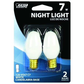 BP7C7/W WHT NIGHT LIGHT BULB7W