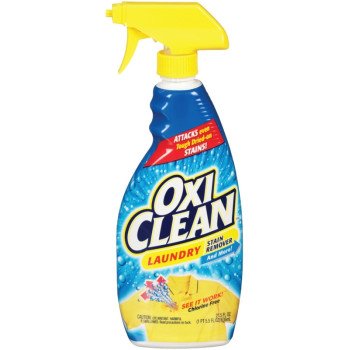 Oxiclean 51693 Stain Remover, 21.5 oz, Bottle, Liquid, Clear