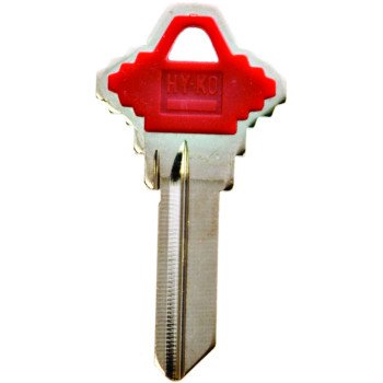 Hy-Ko 13005SC1PR Key Blank, Brass/Plastic, For: Schlage Cabinet, House Locks and Padlocks