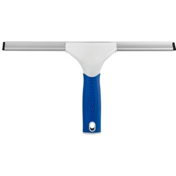 Unger 989830 Window Glass and Surface Squeegee, 12 in Blade, Straight Blade, Rubber Blade